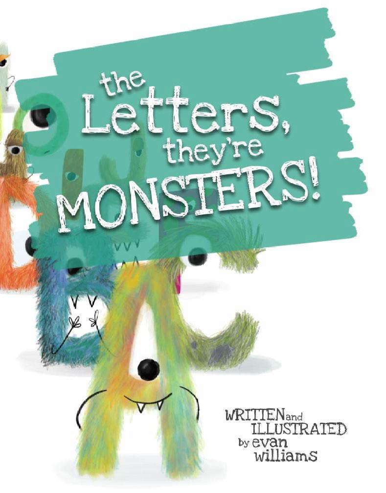 The Letters, They're Monsters! poster