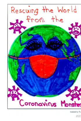 Rescuing the World from the Coronavirus Monster: One City at a time poster
