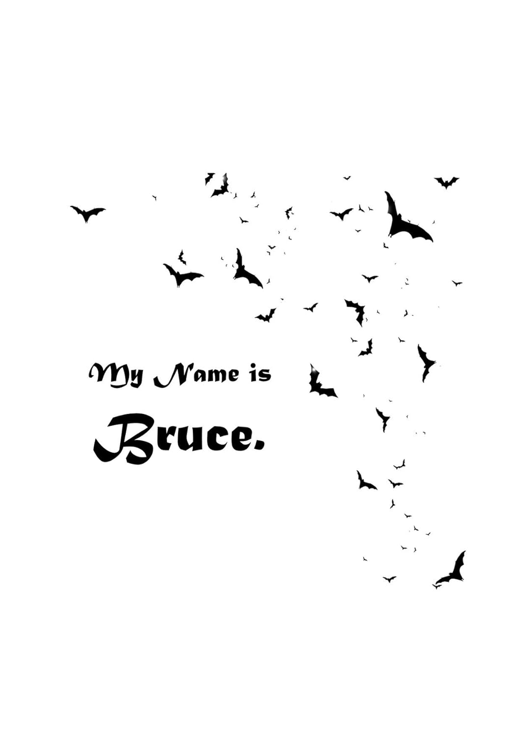 My Name is Bruce poster