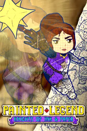Painted Legend: Knights of Ink & Paper poster