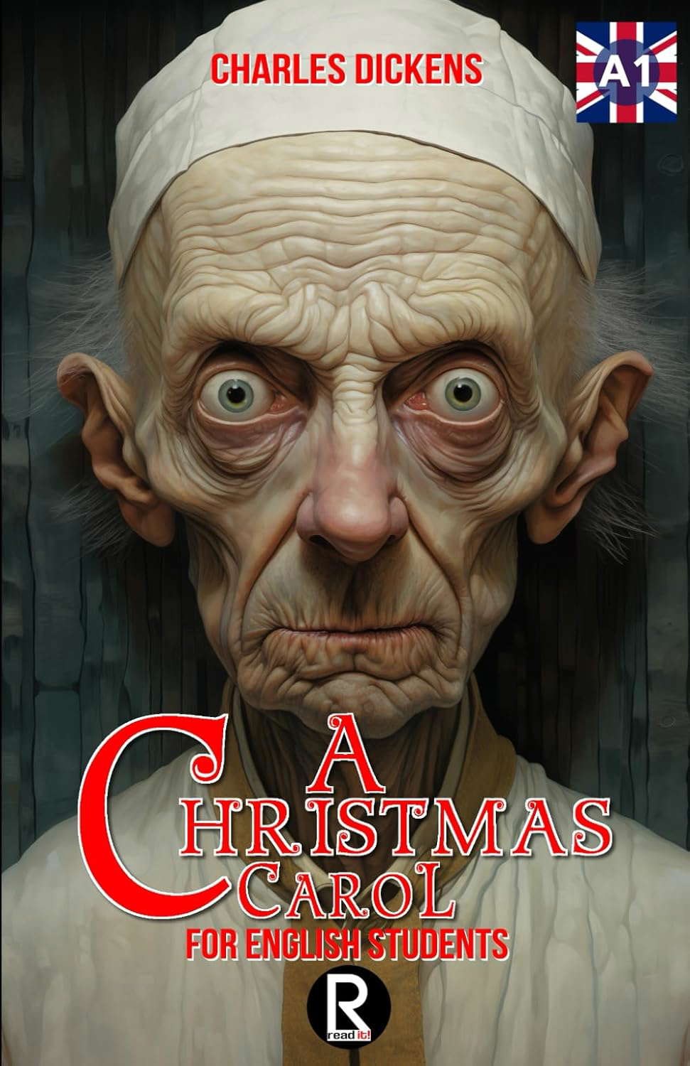 A Crhistmas Carol for English Students. Level A1. Beginners. poster