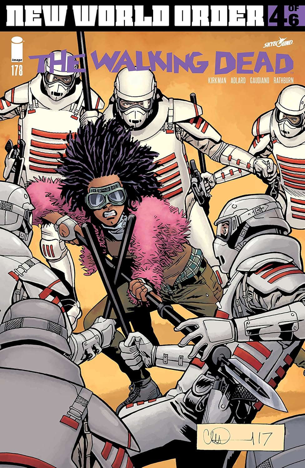 The Walking Dead #178 poster