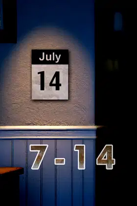 July 14th poster
