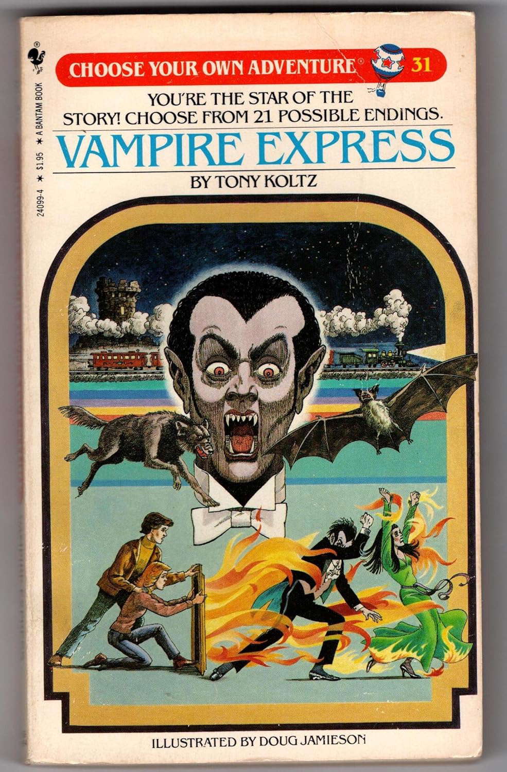Vampire Express (Choose Your Own Adventure #31) poster