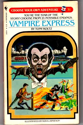 Vampire Express (Choose Your Own Adventure #31) poster