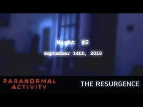 PARANORMAL ACTIVITY: THE RESURGENCE FINAL TRAILER poster
