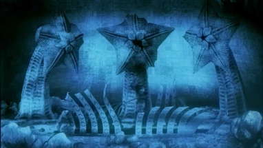 H P Lovecraft's The Shadow Out of Time poster