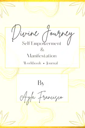 Divine Journey: Self Empowerment & Manifestation Workbook poster