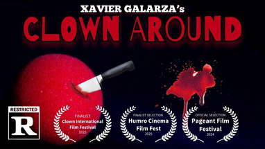 CLOWN AROUND - A Short Horror Film | Slasher poster