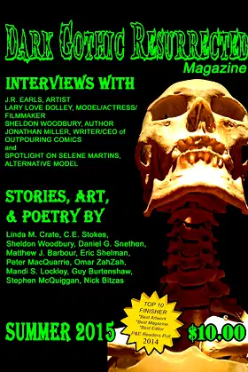 Dark Gothic Resurrected Magazine, Summer 2015 poster