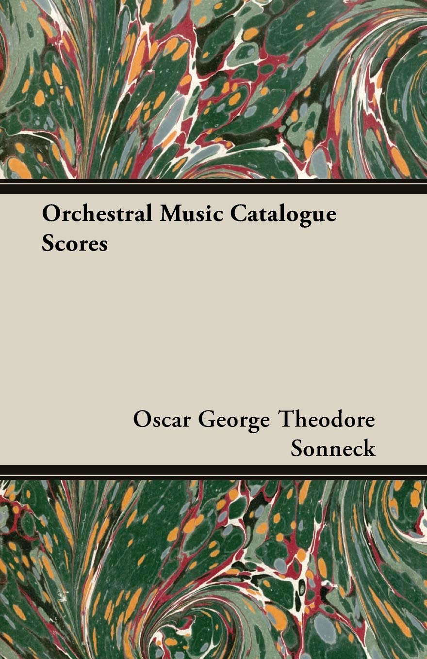 Orchestral Music Catalogue Scores poster