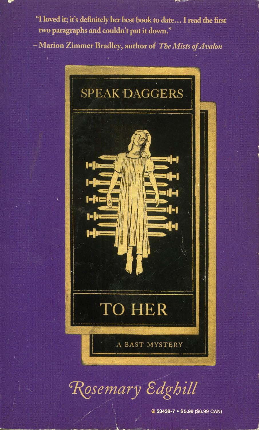 Speak Daggers To Her: A Bast Mystery poster