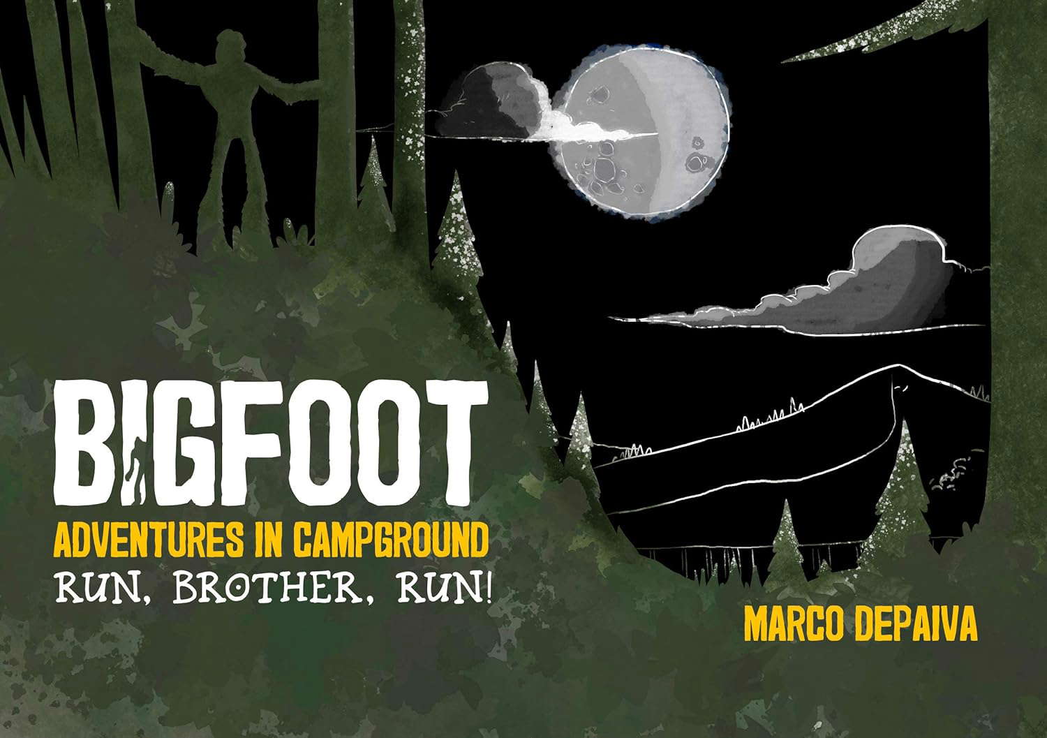 Bigfoot adventures in campground: Run, brother, run! poster