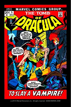 Tomb of Dracula (1972-1979) #5 poster
