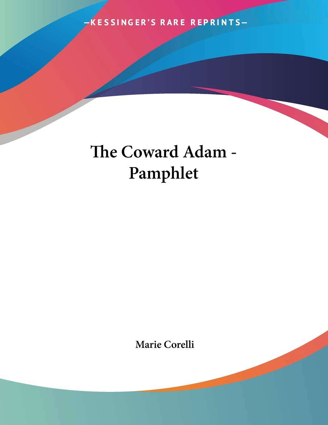 The Coward Adam poster