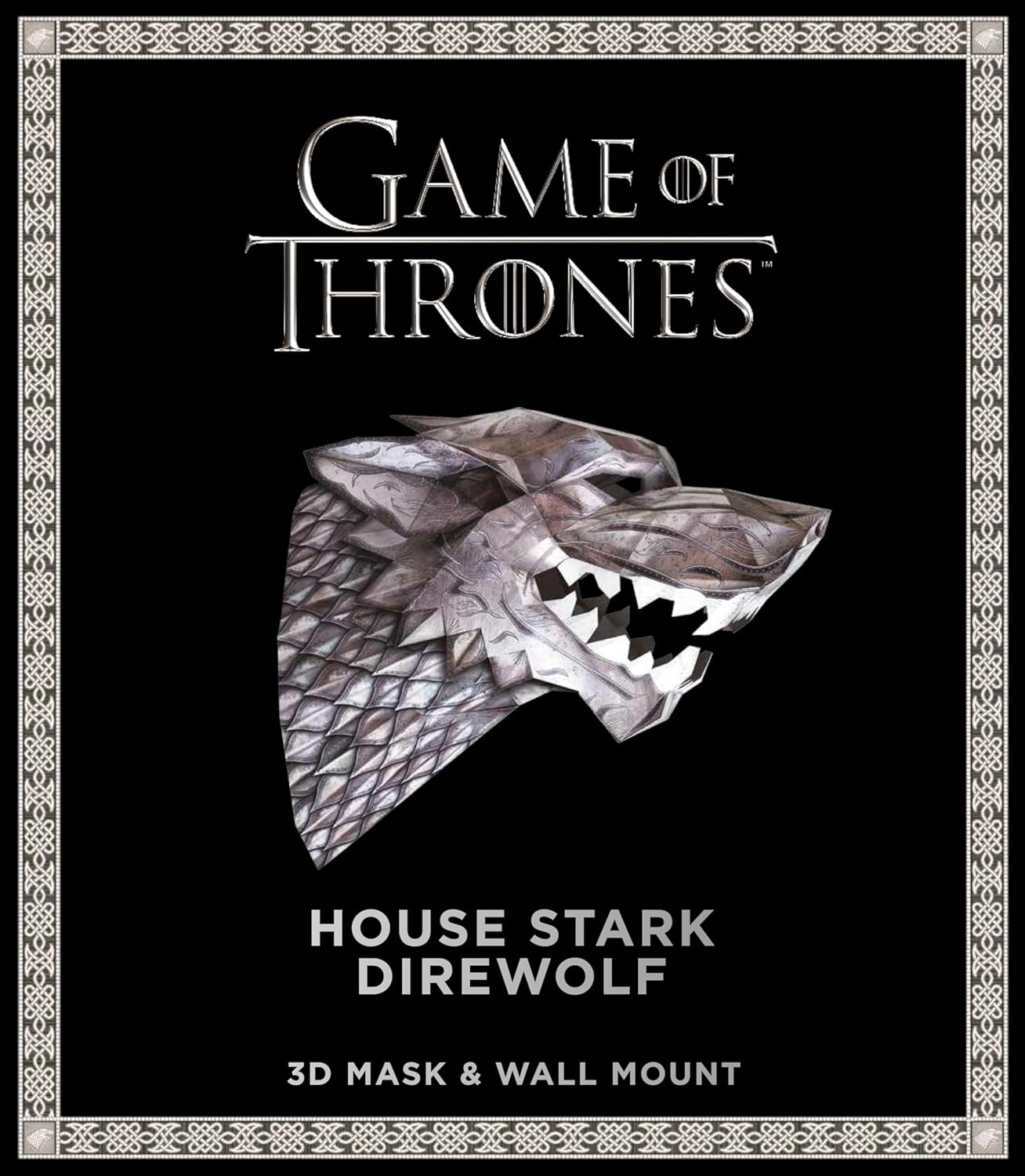 Game of Thrones Mask: House Stark Direwolf (3D Mask & Wall Mount) poster