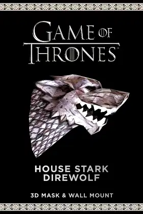 Game of Thrones Mask: House Stark Direwolf (3D Mask & Wall Mount) poster