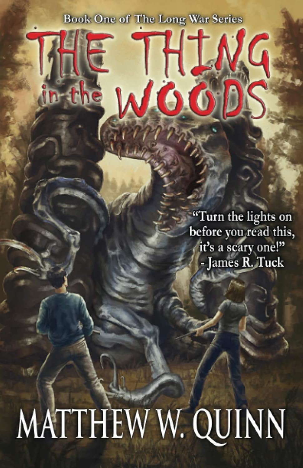 The Thing in the Woods (The Long War) poster
