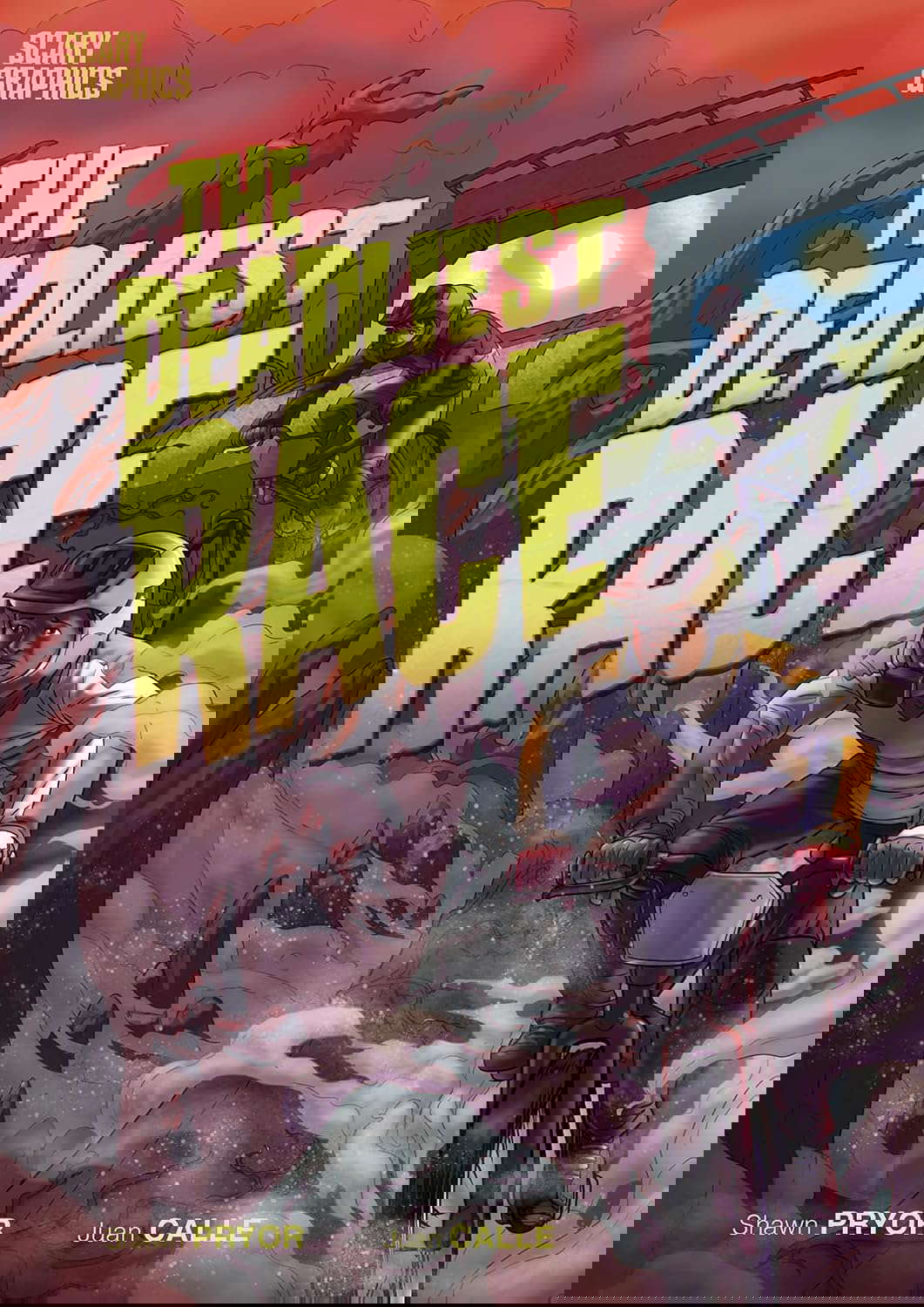 The Deadliest Race (Scary Graphics) poster