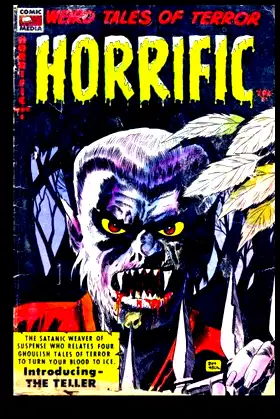 Horrific #8: Classic Horror Comics 1953 poster