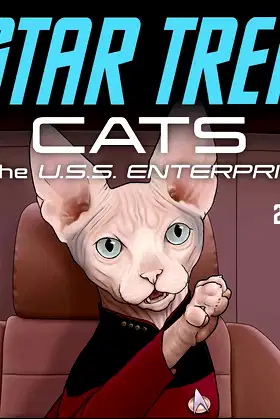 Star Trek: Cats 2024 Wall Calendar poster