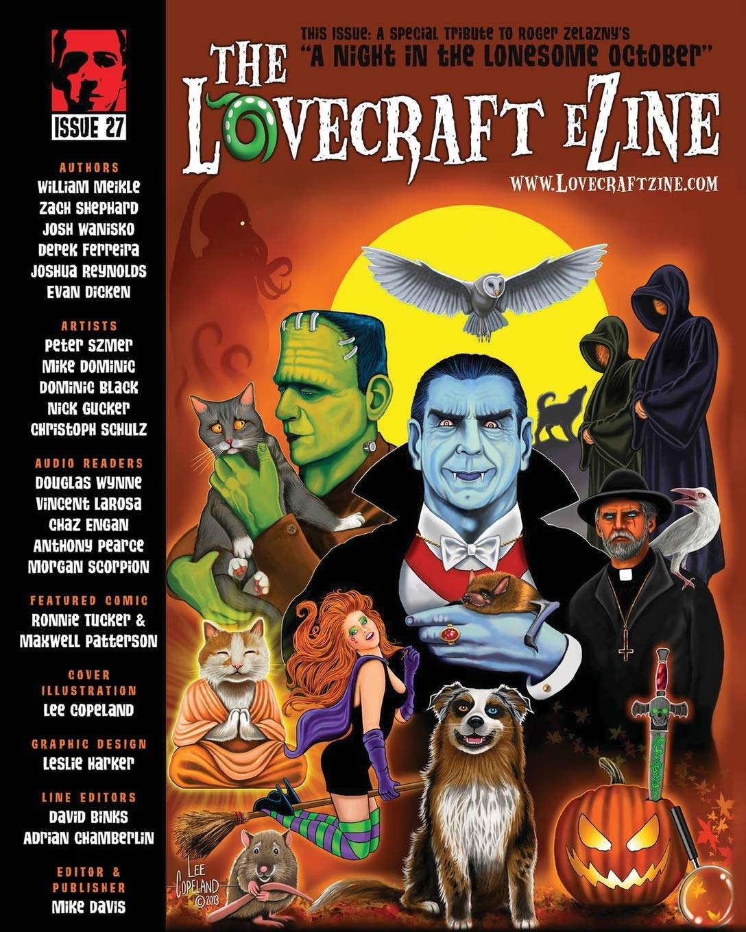 Lovecraft eZine issue 27: October 2013 poster
