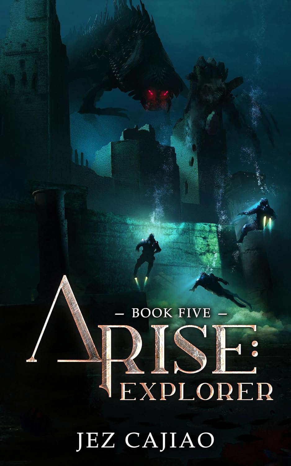 Arise: Explorer: LitRPG Progression Fantasy series poster