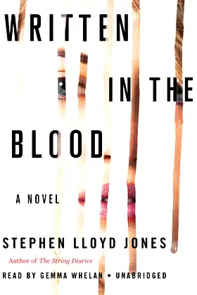 Written in the Blood Lib/E poster