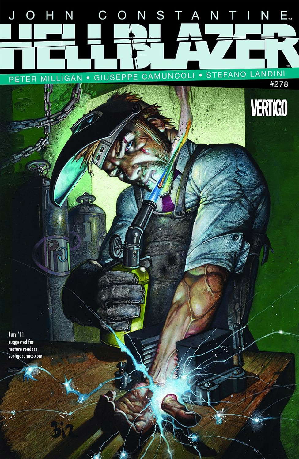 Hellblazer #278 poster