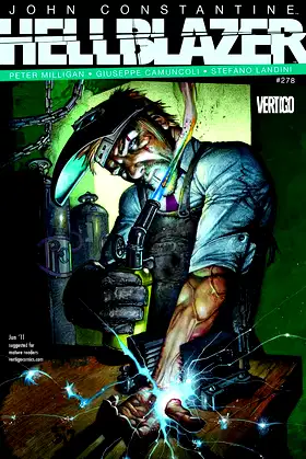 Hellblazer #278 poster