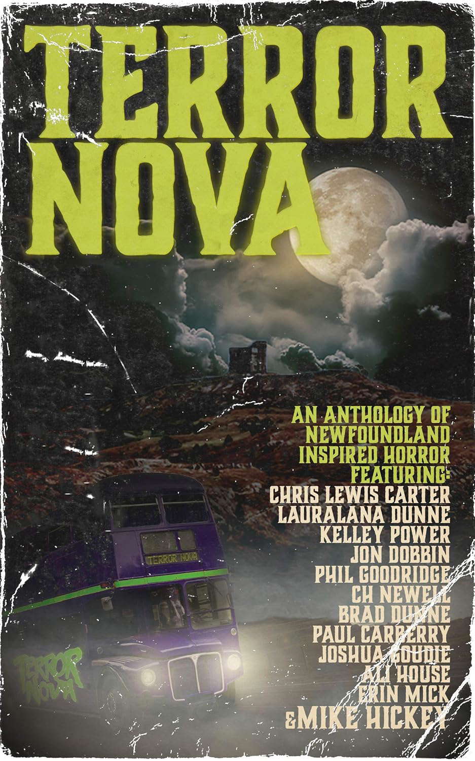 Terror Nova: An anthology of Newfoundland inspired horror poster