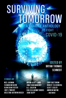 Surviving Tomorrow: A charity anthology to fight COVID-19 poster