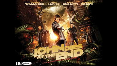 JOHN DIES AT THE END Original Theatrical Trailer poster