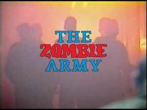 THE ZOMBIE ARMY (1991) re-release trailer poster