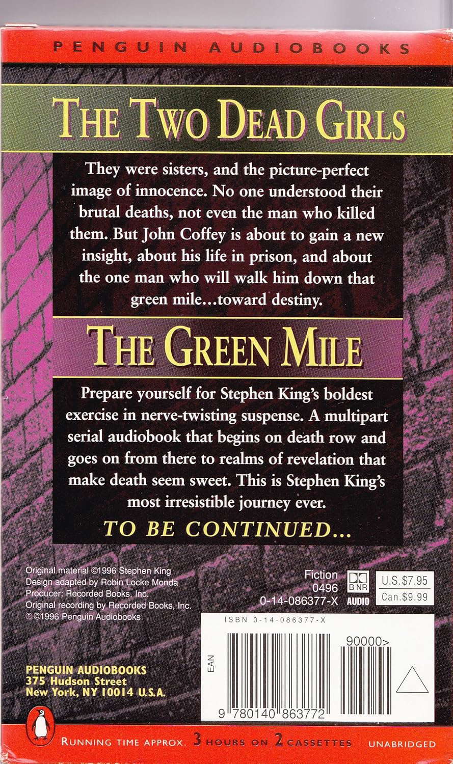 The Green Mile: The Two Dead Girls poster