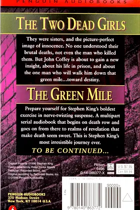 The Green Mile: The Two Dead Girls poster