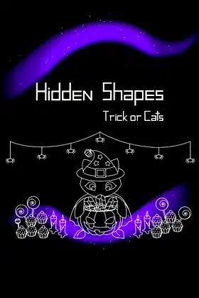 Hidden Shapes - Trick or Cats poster