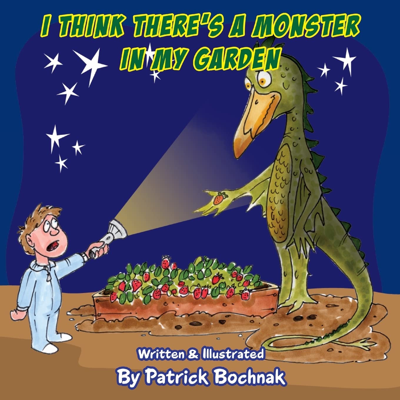 I think there's a monster in my garden poster