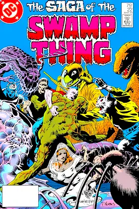 Swamp Thing (1982-1996) #22 poster