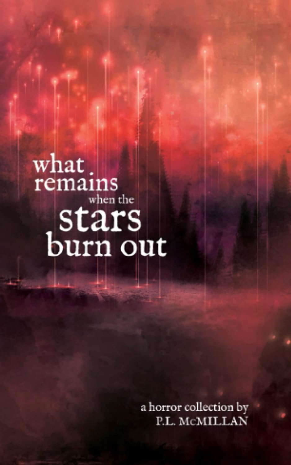 What Remains When The Stars Burn Out: a horror collection by P.L. McMillan poster