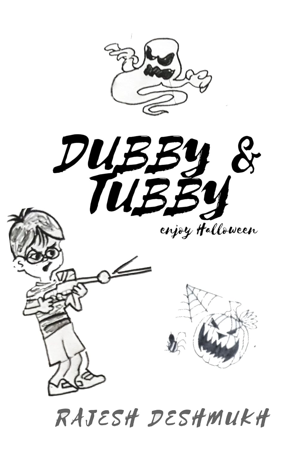 DUBBY & TUBBY: enjoy Halloween poster