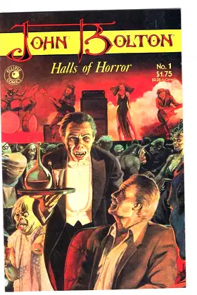 John Bolton's Halls of horror poster