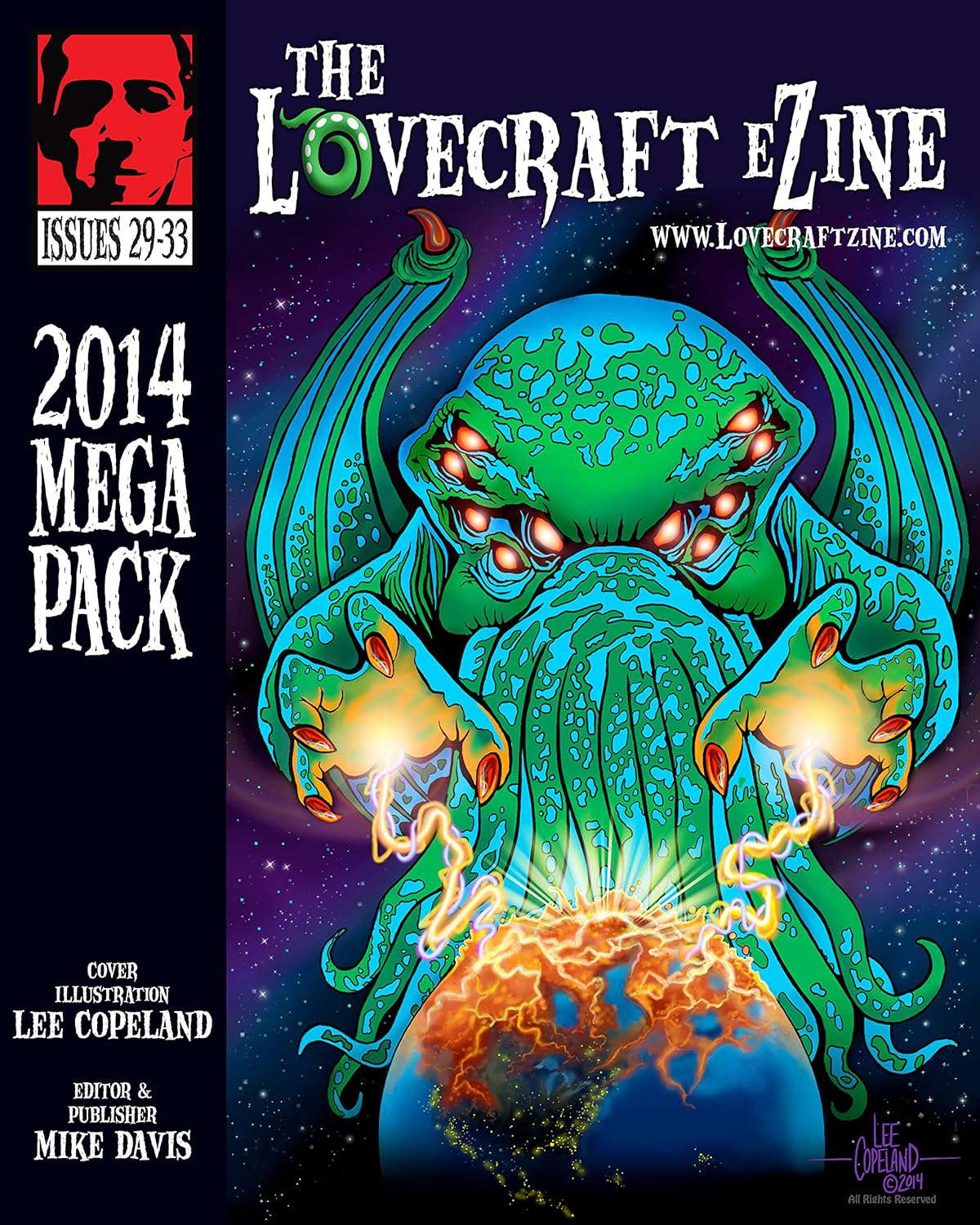 Lovecraft eZine Megapack - 2014 - Issues 29 through 33 poster