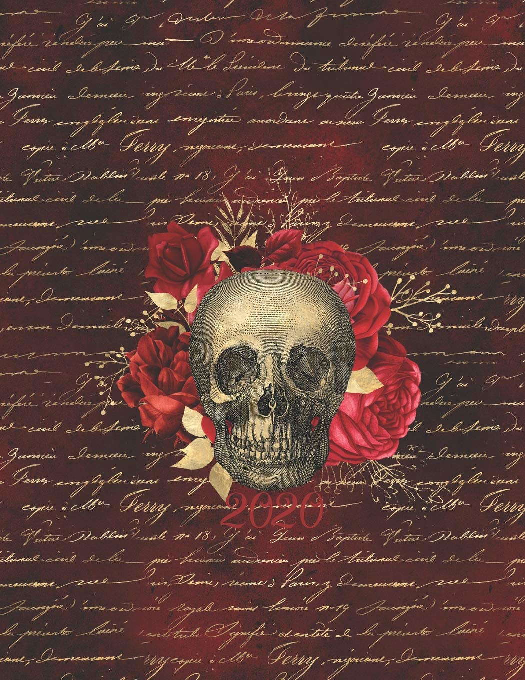 Skull and Roses 2020 Planner poster