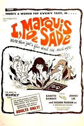 I, Marquis De Sade poster
