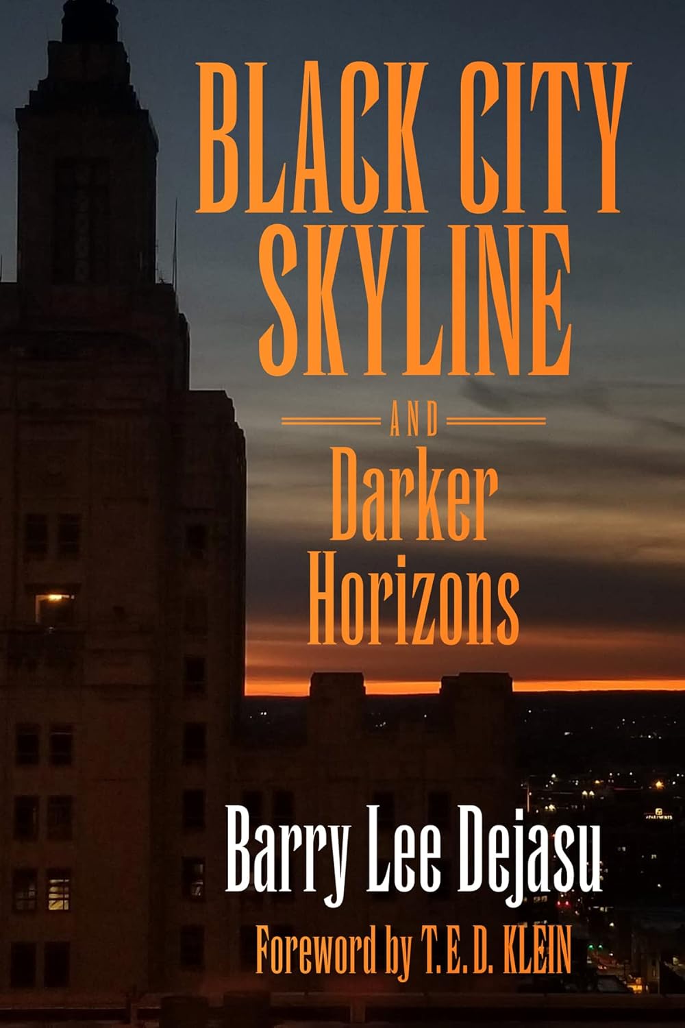 Black City Skyline and Darker Horizons poster