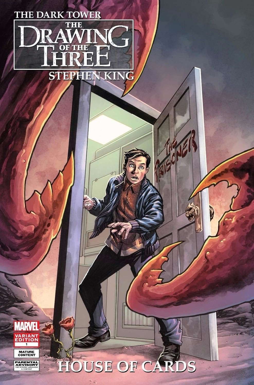 Dark Tower Drawing of the Three House of Cards #1 McKone Variant (Comic) poster