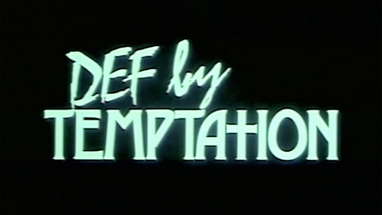 DEF BY TEMPTATION [Vintage Theatrical Trailer - AGFA] poster