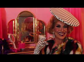 Death Drop Gorgeous (Official Redband Trailer) | Horror, Drag Slasher | Wicked Queer | NSFW poster