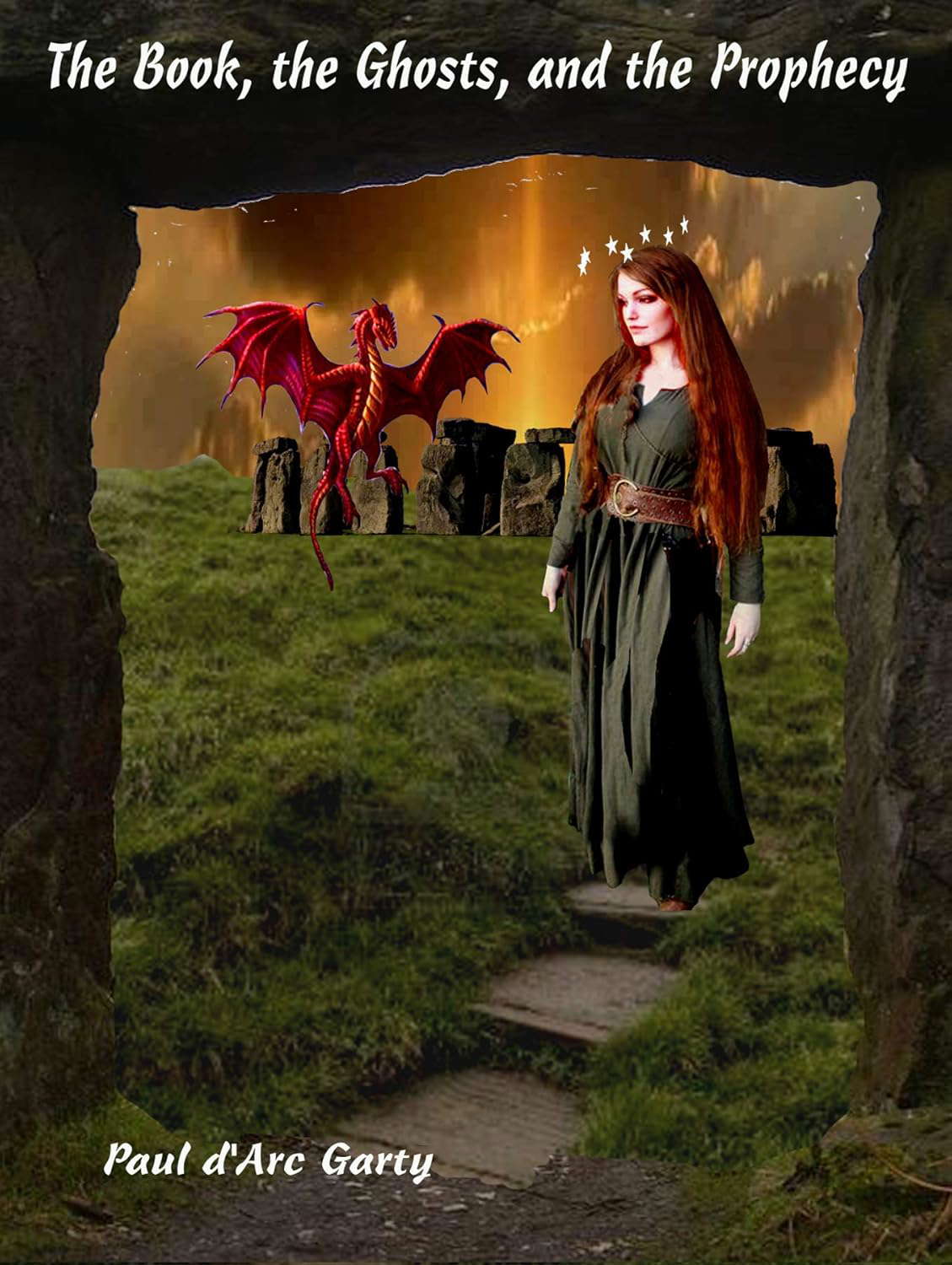 The Book, the Ghosts, and the Prophecy (The Sundered Worlds Book 1) poster